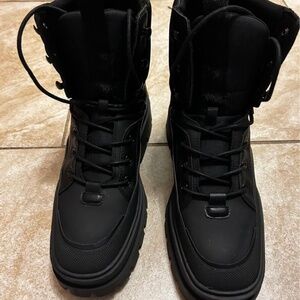 Zara Womens combat boots
